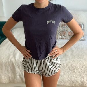 NEW YORK embroidered tee